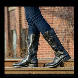 BED STU “Gogo Lug” SIZE 7.5 IN BLACK LUX